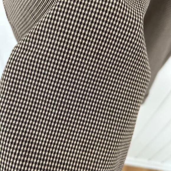 Chicos Women Crop Wide Leg Pants Academia Preppy Office Career Brown Size 10 - Picture 3 of 7